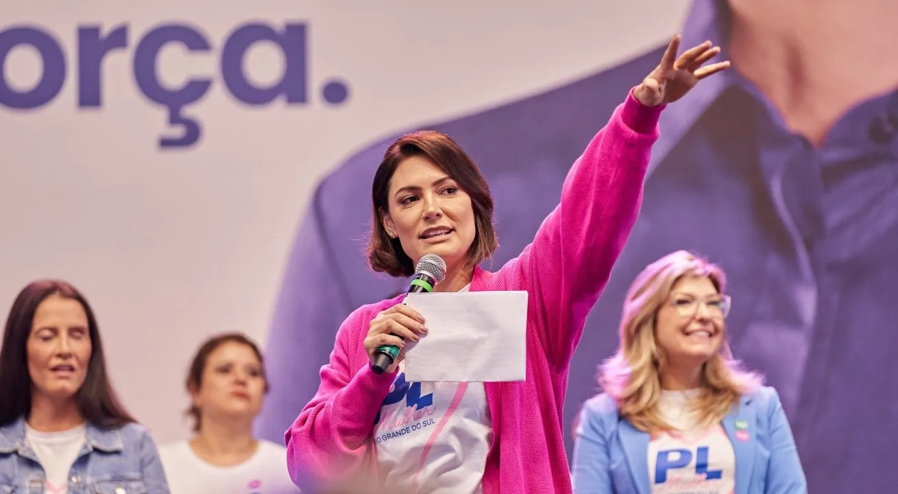 Autoridade durante evento público