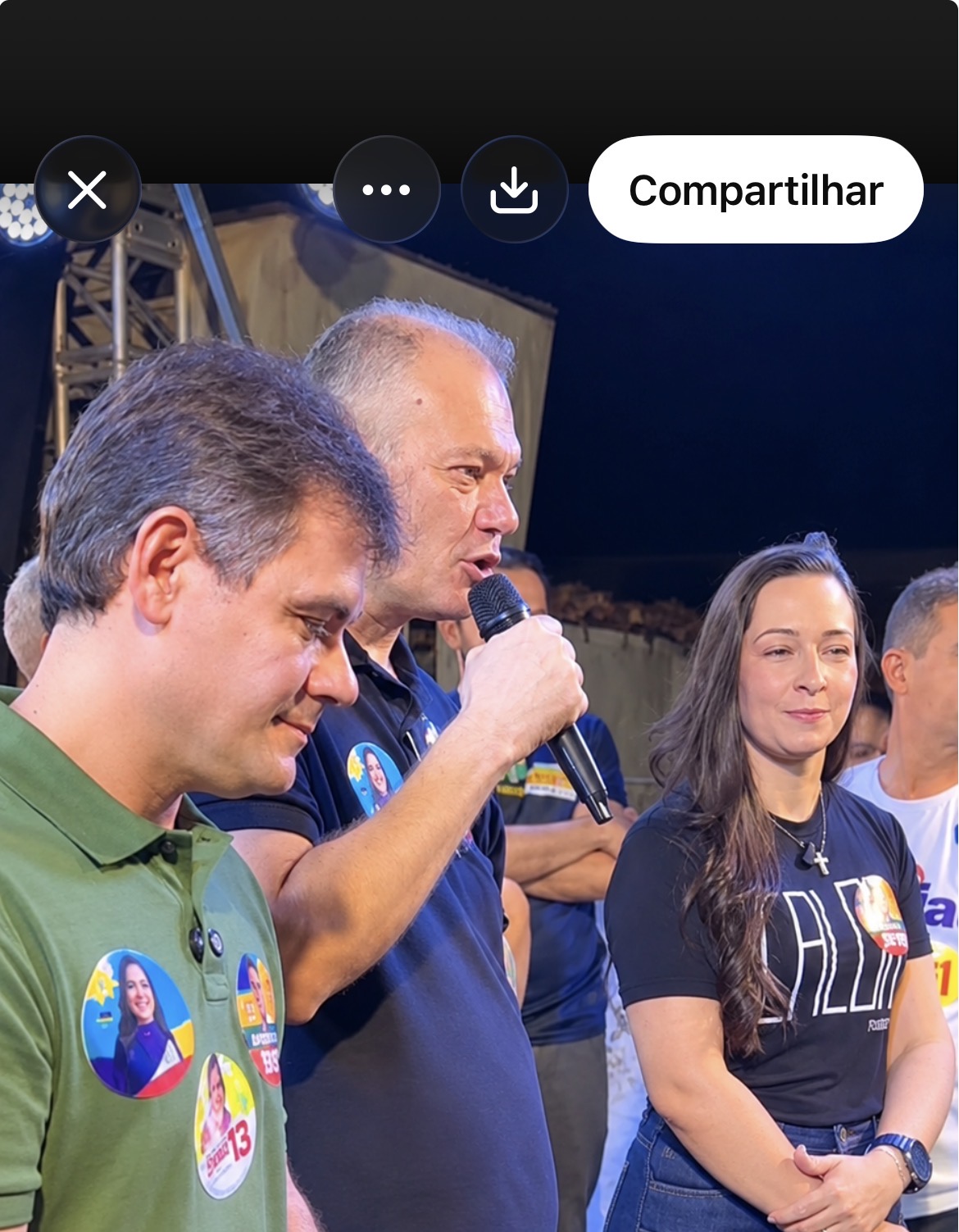 Deputado Estadual Severo Eulalio, Marcelo Jatobá e Sarvia Karoline.