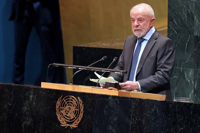 Presidente do Nrasil Luís Inácio Lula da Silva