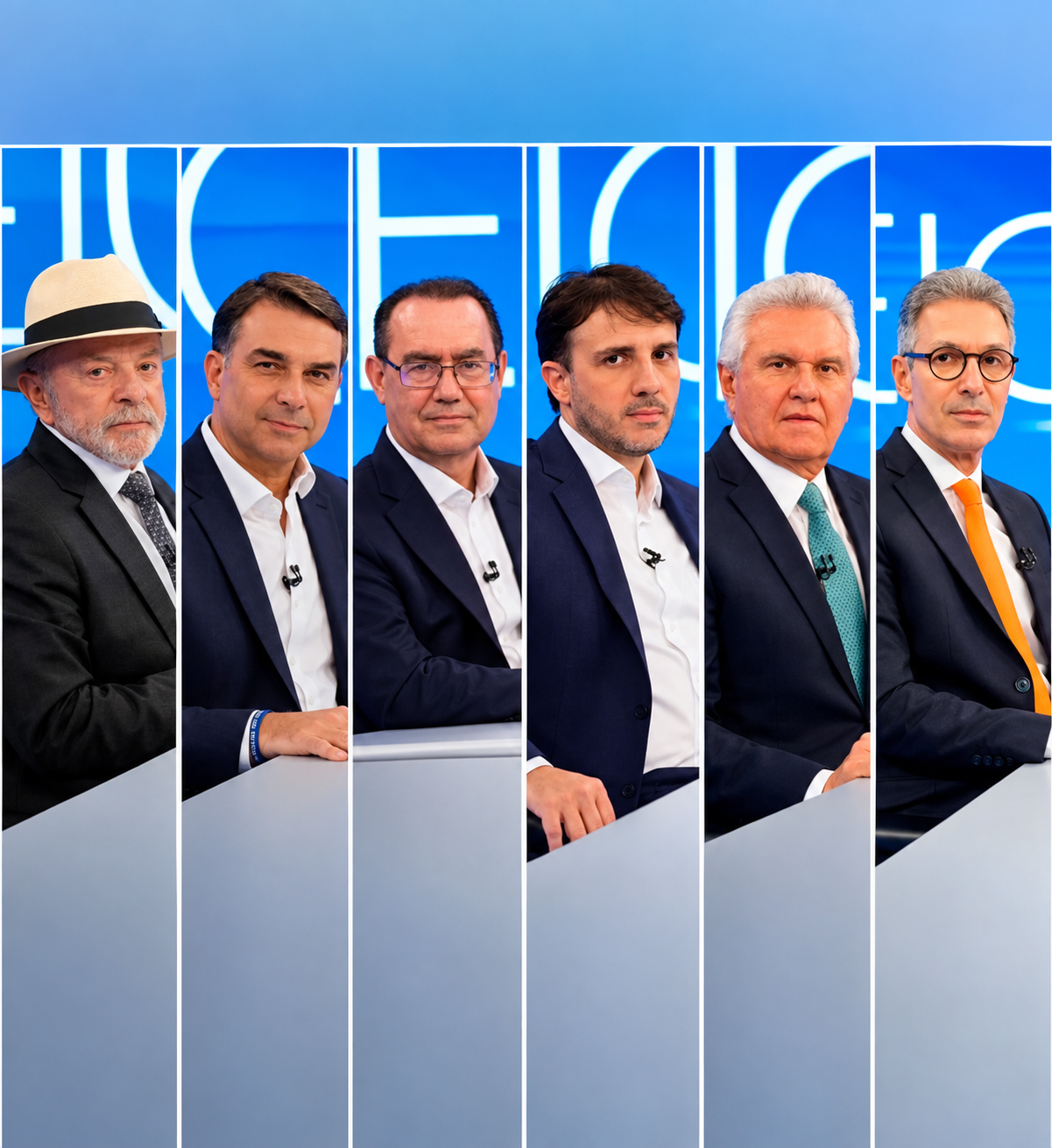 Candidatos a presidência da república.