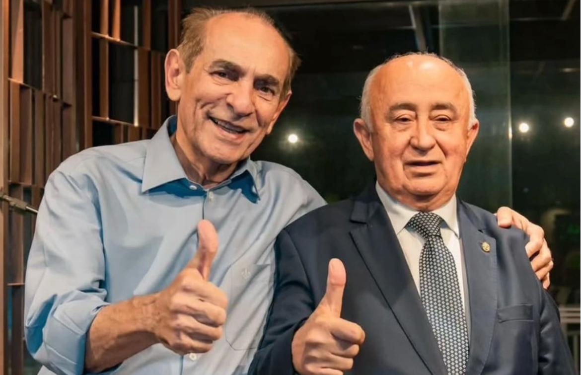 Marcelo Castro e Júlio César
